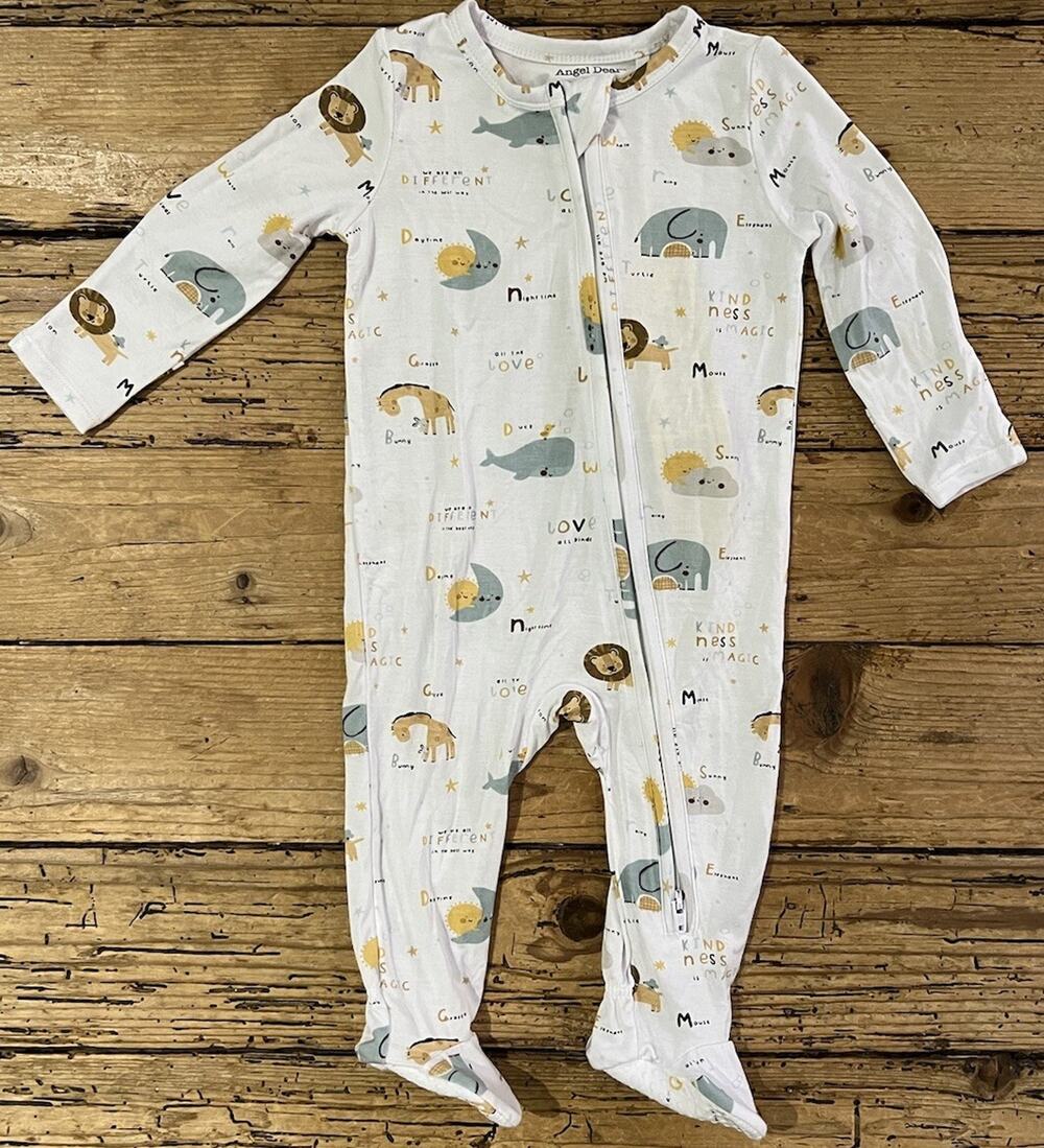 Angel Dear Baby Boy Animal Pajamas 3-6 M NWT